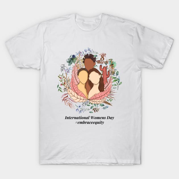 embrace equity international women's day 2023 T-Shirt by Ballari